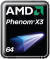 AMD PHENOM X3 TRIPLE CORE