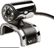 Telecamera usb ad infrarossi, con visione notturna fino a 7 metri.
